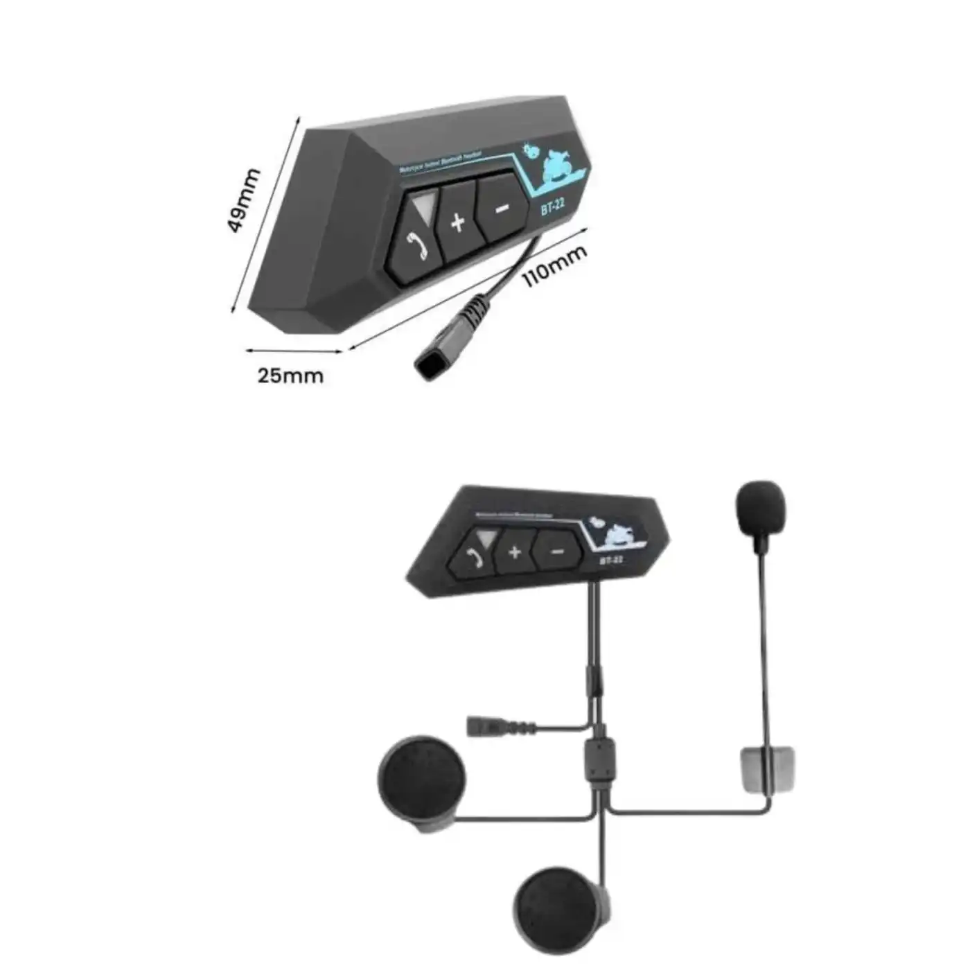 Yeni Nesil Dinleme Ve Konuşma Özellikli Intercom Kask Kulaklığı 5.0 Bluetooth