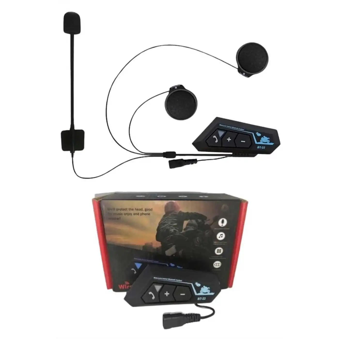 Yeni Nesil Dinleme Ve Konuşma Özellikli Intercom Kask Kulaklığı 5.0 Bluetooth