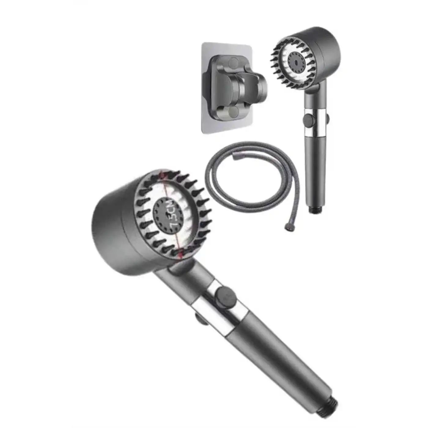 Yeni Nesil Duş Başlığı Paslanmaz Çelik Masaj Etkili Ergonomik Tasarım Su Basınçlı