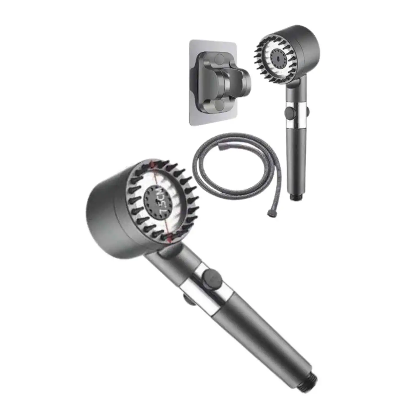 Yeni Nesil Duş Başlığı Paslanmaz Çelik Masaj Etkili Ergonomik Tasarım Su Basınçlı