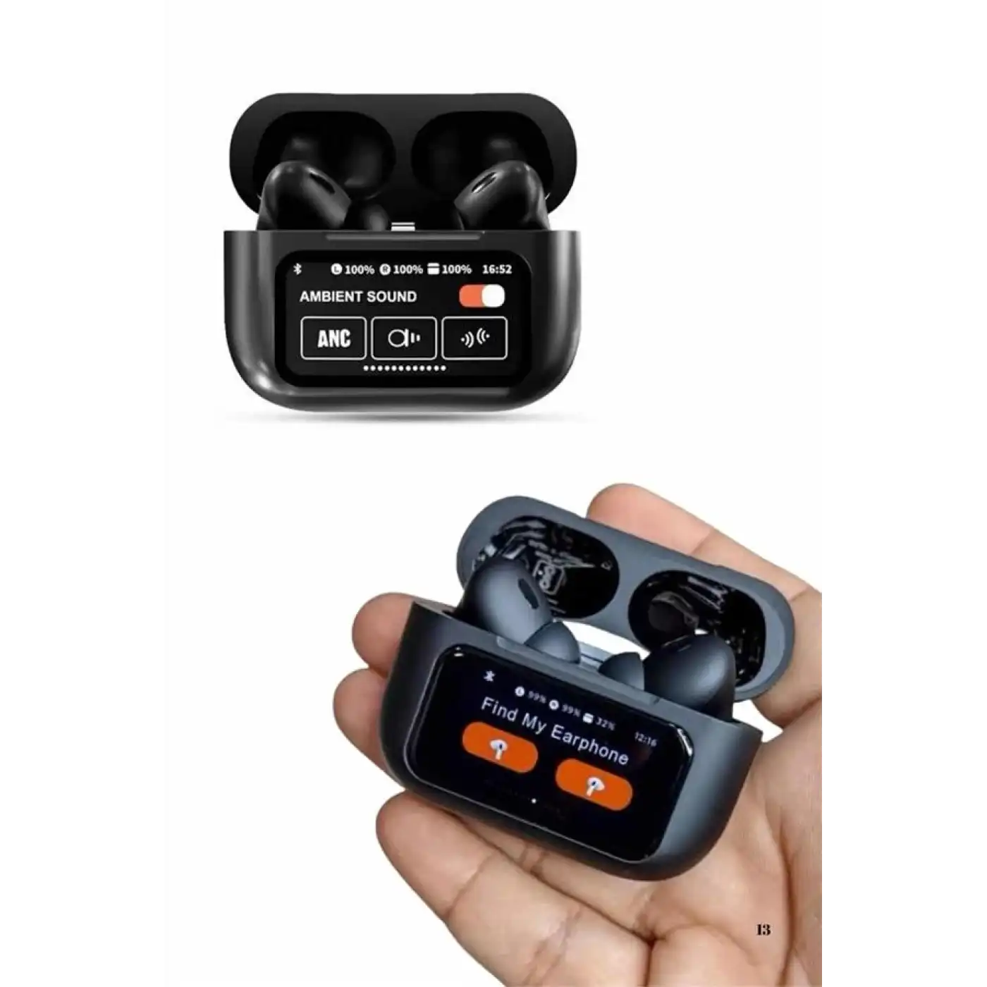 Yeni Nesil Pro Ekranlı Bluetooth Kulaklık 5.0 Bluetooth