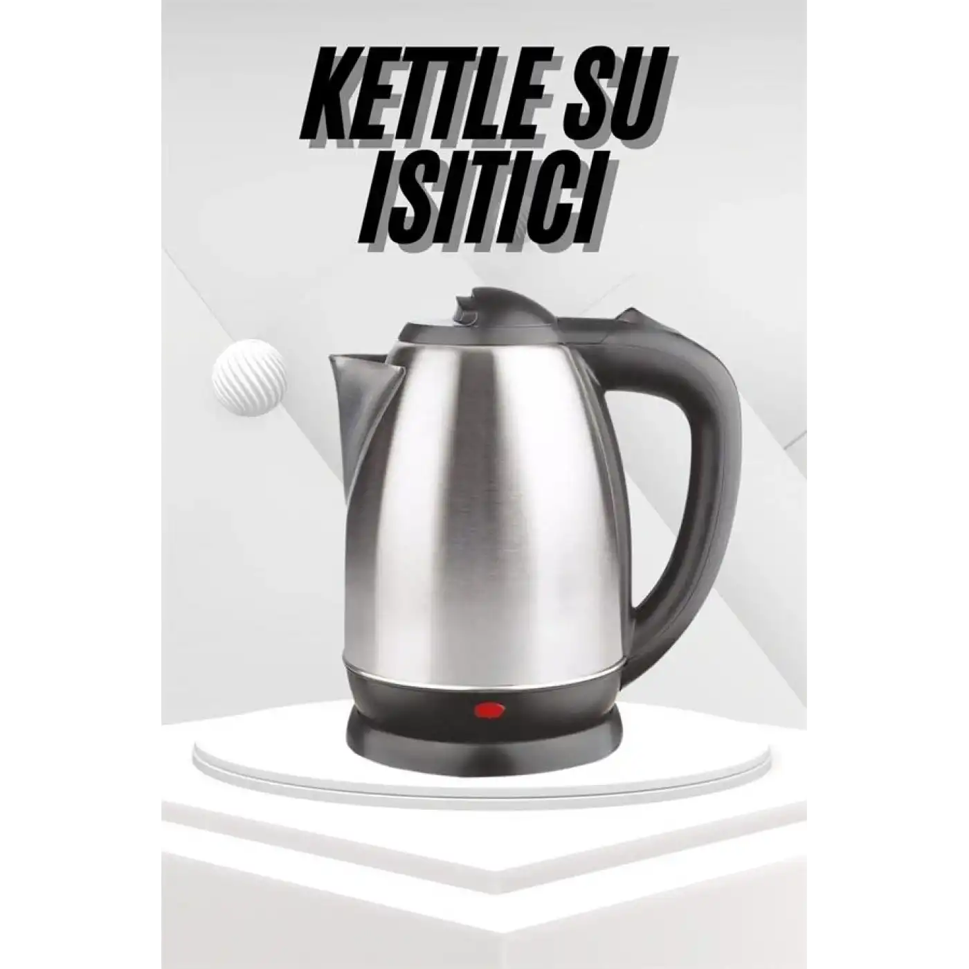 Yeni Nesil Saplı Uzun Ömürlü Paslanmaz Çelik Su Isıtıcı Kettle