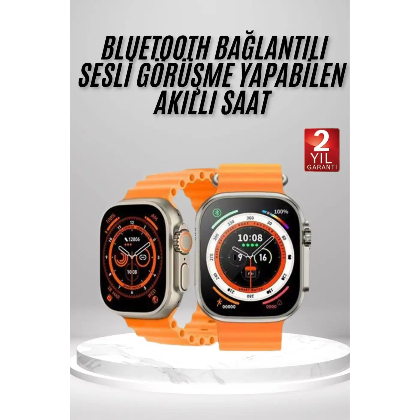 Yeni Nesil Ultra Akıllı Saat Adımsayar Uyku Takibi Nabız Sensörü