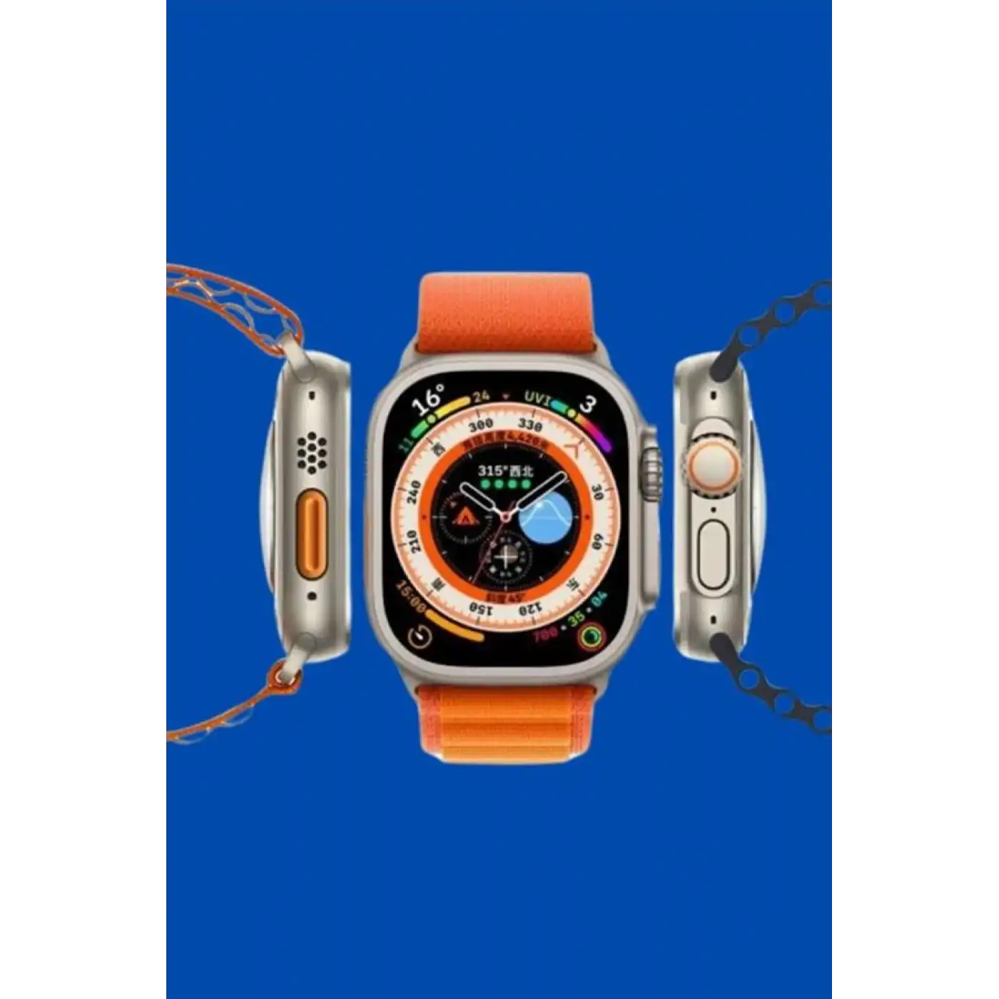 Yeni Nesil Ultra Akıllı Saat Adımsayar Uyku Takibi Nabız Sensörü