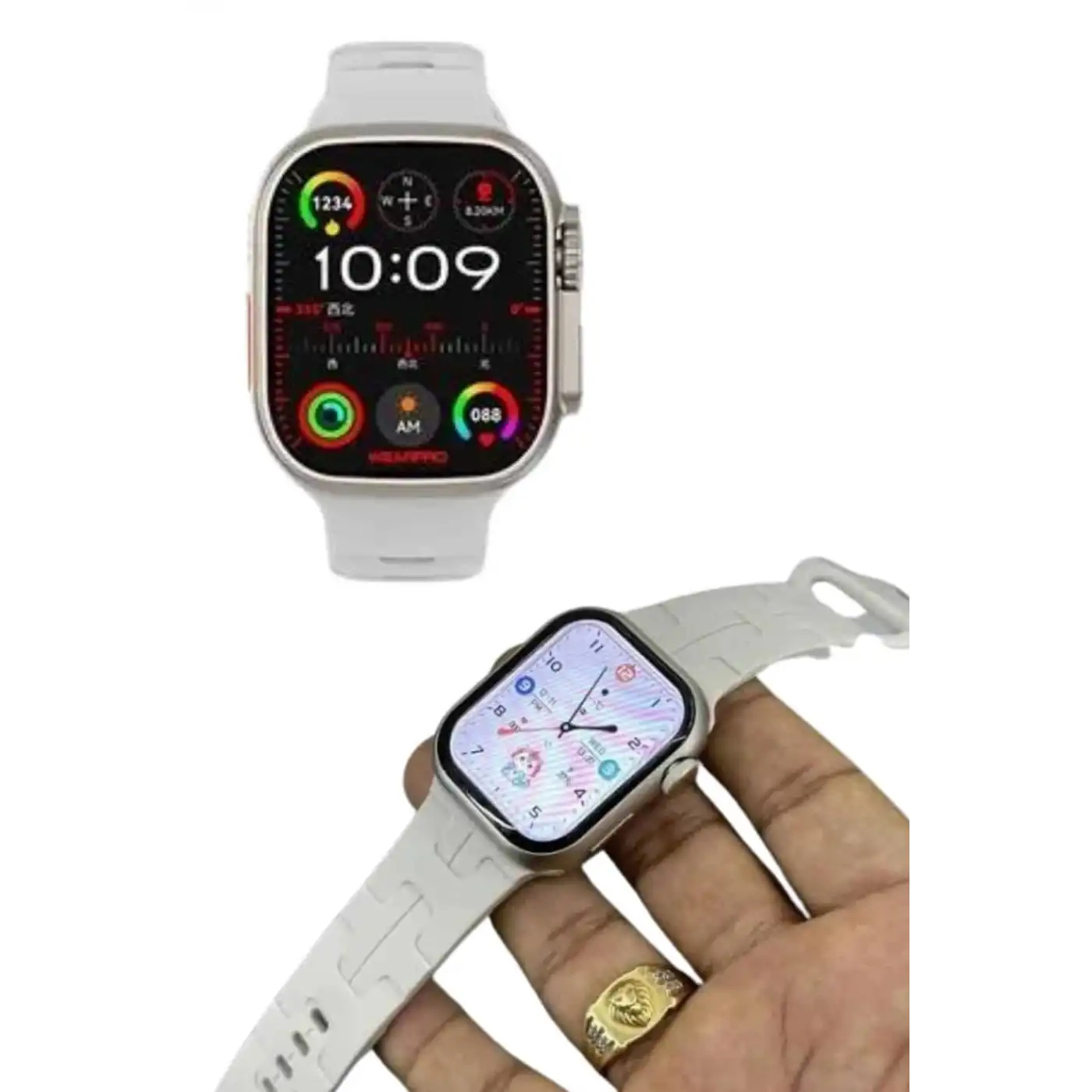 Yeni Seri Akıllı Saat Amoled Ekran Yüksek Çözünürlüklü 41 mm Kasa