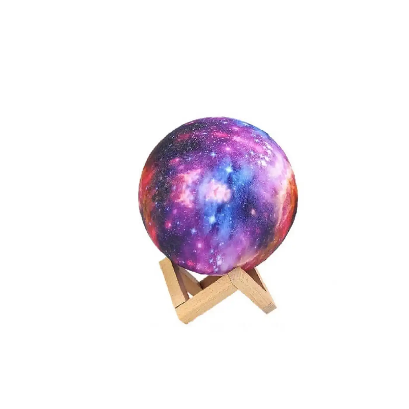 Dekoratif Yerküre Renkli 15 Cm Pilli