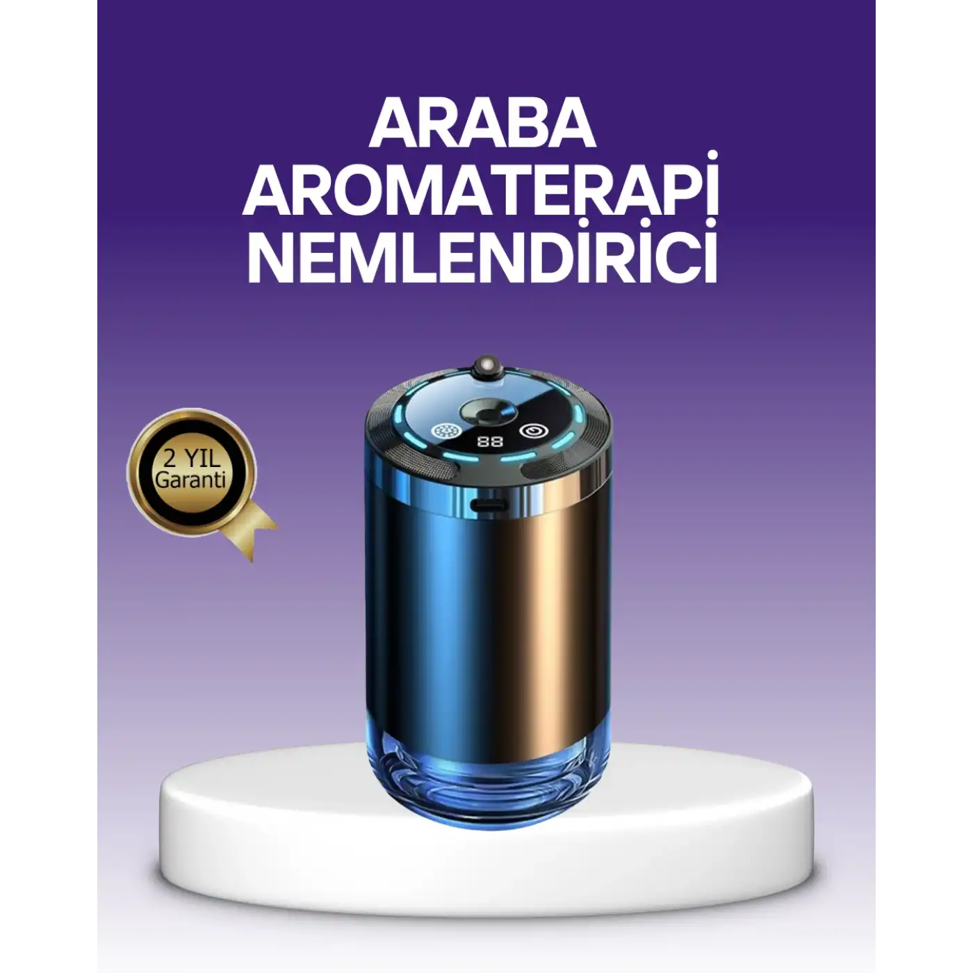 Yıldız Projeksiyonlu Araç İçi Atmosfer Difüzörü