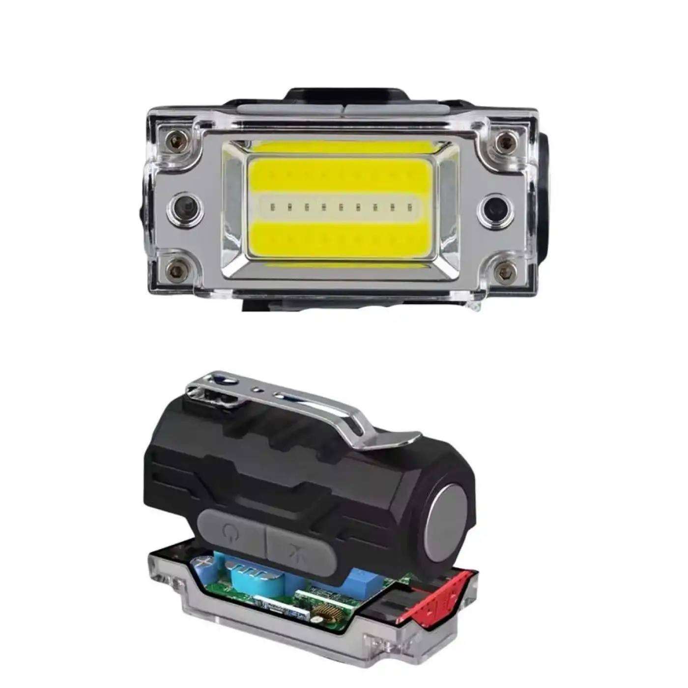 Yüksek Işıklı Şarjlı ve Sensörlü LED Kafa Lambası Kamp Lambası