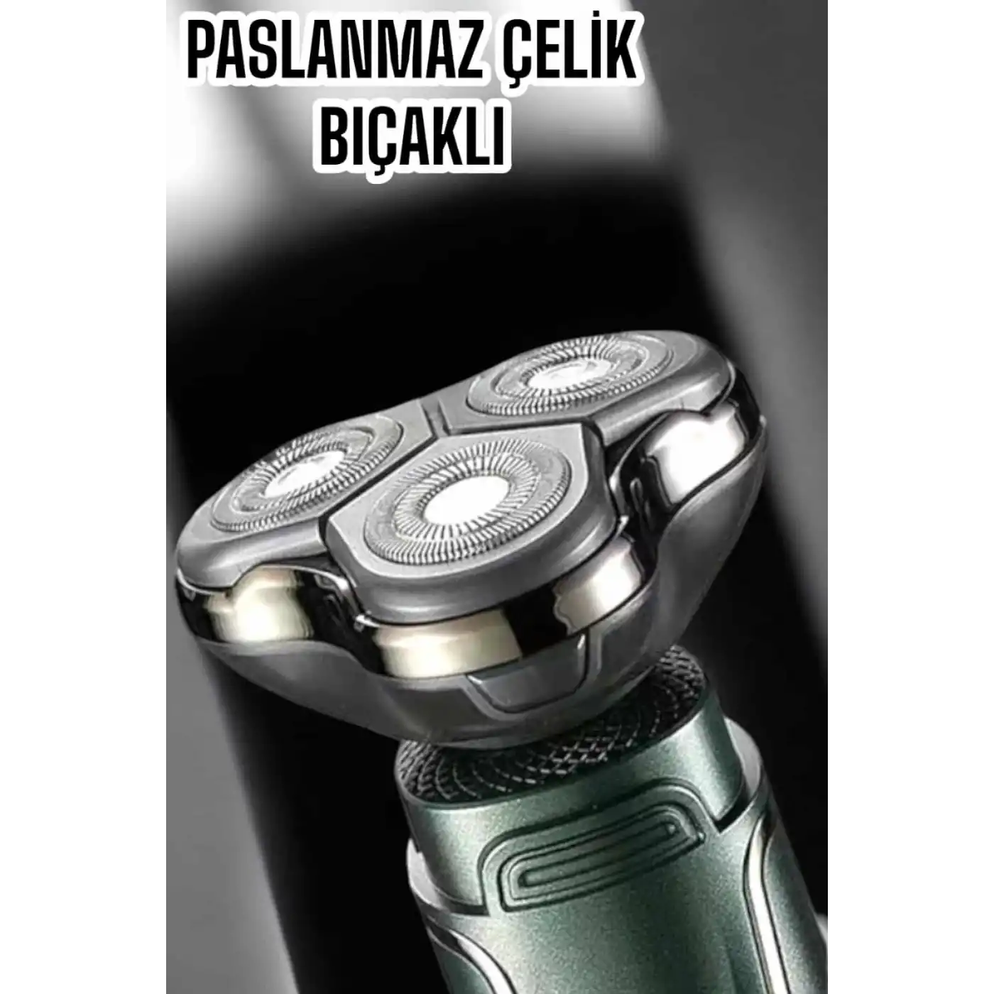Yüksek Performanslı 3 Başlıklı Profesyonel Tıraş Makinesi