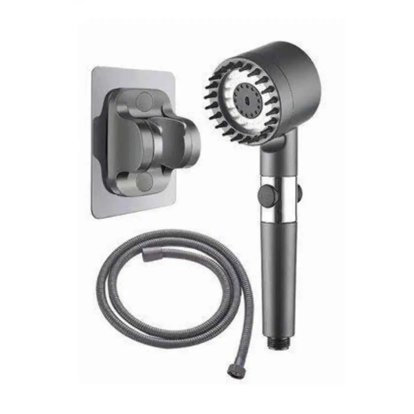 Yüksek Performanslı Masaj Etkili Su Tasarruflu Duş Başlığı Krom Kaplama Uzun Ömürlü