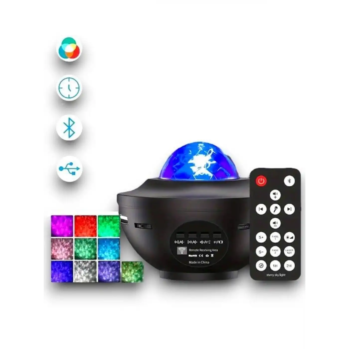 YUMURTA GÖRÜNÜMLÜ YILDIZLI PROJEKSİYON