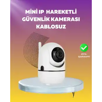 1080P WiFi Akıllı Güvenlik Kamerası – Pan & Tilt, Hareket Takip ve İki Yönlü Ses