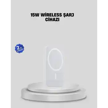 15W Araç Telefon Tutucu Kablosuz Hızlı Şarj Özellikli