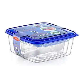 3lü Kare Saklama Kabı Seti