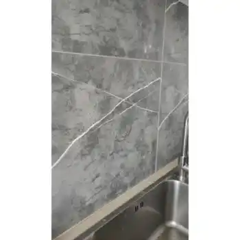 30x30 Antrasit Mermer Desenli Duvar Sticker