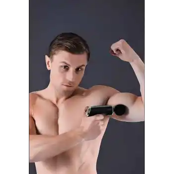 4 Başlıklı Darbeli Şarjlı Masaj Aleti Tabancası Kablosuz