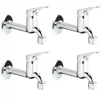 4lü Aç Kapa Mix Lavabo Musluk Wc Lavabo Uzun Musluk Perlatörlü