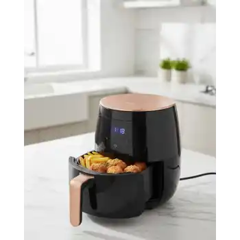 6 Litre Geniş Hazneli Air Fryer Yüksek Güçlü Sağlıklı Yağsız Pişirme
