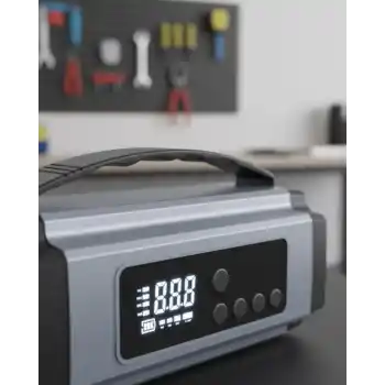 Acil Durumlar İçin Çok Fonksiyonlu Araç Akü Takviyesi Hava Kompresörü ve Güç Kaynağı