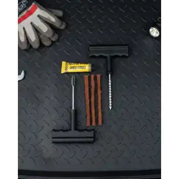 Acil Durumların Kurtarıcısı Çok Amaçlı Lastik Tamir Seti