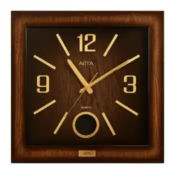 Ahşap Tasarımlı Duvar Saati