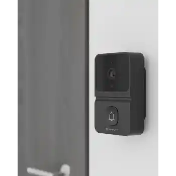 Akıllı Kapı Zili Kamera Gece Görüşlü Çift Yönlü Sesli WiFi