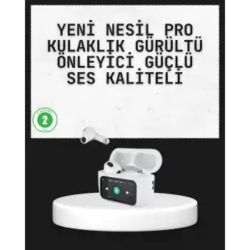 Akıllı Sensörlü Su Geçirmez Bluetooth Kulaklık Güçlü Batarya ve Bass