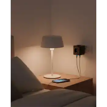 Akım Korumalı Priz Çoklu USB Girişli Güvenli Enerji Yönetimi