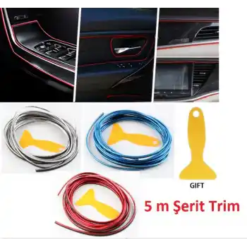 Araba Dekorasyon 5 Metre Şerit Trim