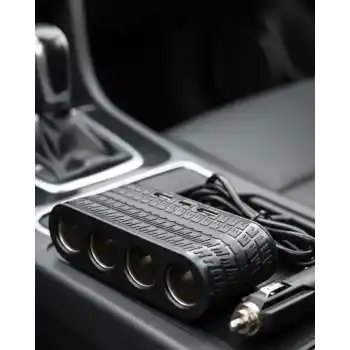 Araç Çakmak Çoklayıcı USB ve Type C Destekli Güçlü ve Güvenli Kullanım