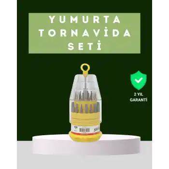 Ateşe Dayanıklı Tornavida Seti Elektronik Tamir İçin Çok Uçlu