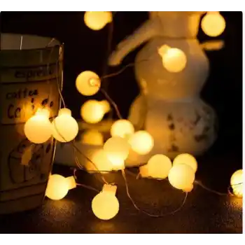 Beyaz Top Led Gün ışığı Pilli 2 Kademeli