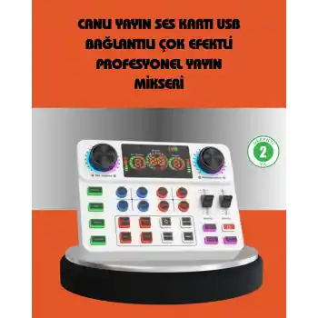 Bluetooth Bağlantılı Karaoke ve Yayın Ses Kontrol Ünitesi