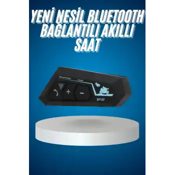 Bluetooth Kask Kulaklığı Intercom 5.0 Bluetooth Android ve İOS Uyumlu