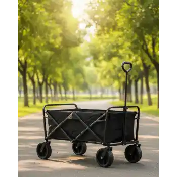 Büyük Kapasiteli Katlanır Kamp Arabası Taşınabilir Vagon