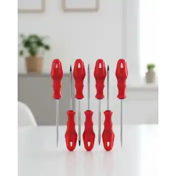 Çeşitli Vidalama İşleri İçin 7li Tornavida Takımı