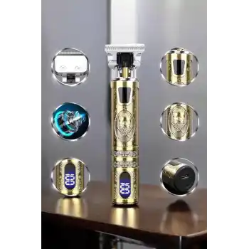 Çizik Tıraş Makinesi Şarjlı Paslanmaz Çelik Bıçaklı Uzun Ömürlü