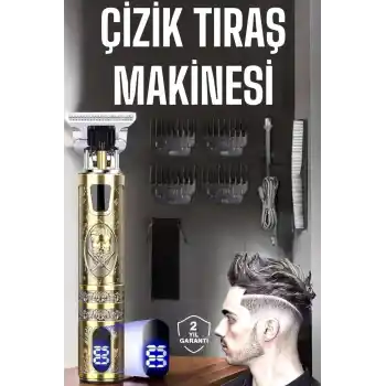 Çizik Tıraş Makinesi Şarjlı Paslanmaz Çelik Bıçaklı Uzun Ömürlü