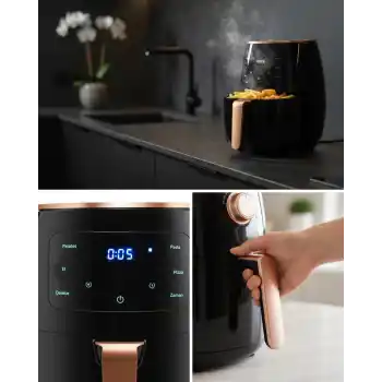Çok Amaçlı Air Fryer Kızartma Fırınlama ve Isıtma Özellikli