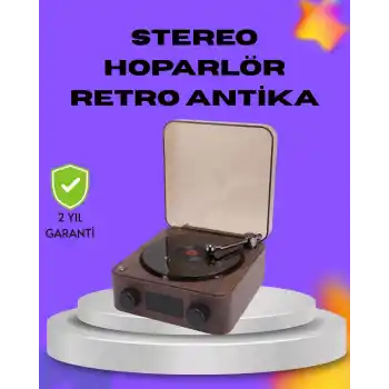 Dekoratif Gece Işıklı Bluetooth Hoparlör – Saatli Tasarım