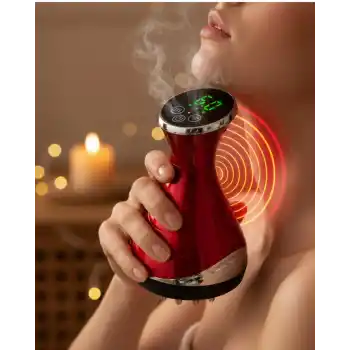 Elektrikli Kupa Masaj Aleti Ayarlanabilir Vakum ve Isıtma Fonksiyonlu