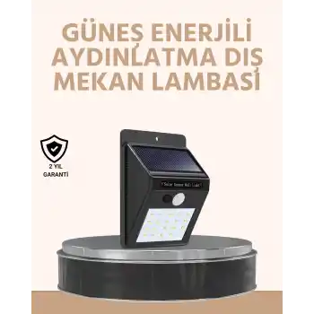 Enerji Tasarruflu ve Otomatik Sensörlü LED Güneş Işığı – Dış Mekan Uyumlu