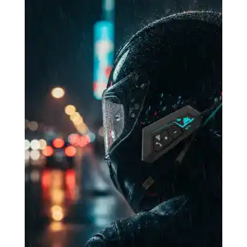 Evrensel Kask Uyumlu Bluetooth Intercom Kulaklık