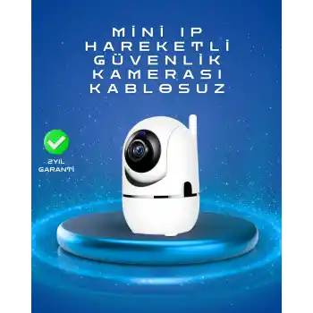 Full HD 1080P Kablosuz Pan & Tilt Güvenlik Kamerası – Hareket Takipli ve İki Yönlü Sesli