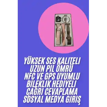 Genç Kızlara Özel Akıllı Saat 41 mm Çağrı Cevaplayabilen NFC ve GPS Uyumlu