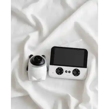 Geniş Ekranlı Bebek Monitörü Ağlama Algılama Özellikli