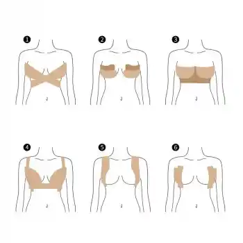 Göğüs Dikleştirme Bandı S Beden 2.5 Cm.