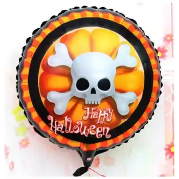 Halloween Kuru Kafa Folyo Balon 18 inç