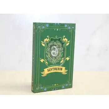 Harry Potter Slytherin Deri Defter