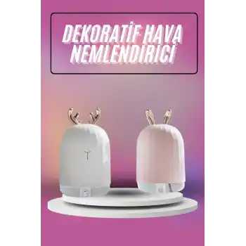Hava Nemlendirici Ultrasonik Aromaterapi Difüzör Tavşan Nemlendirici